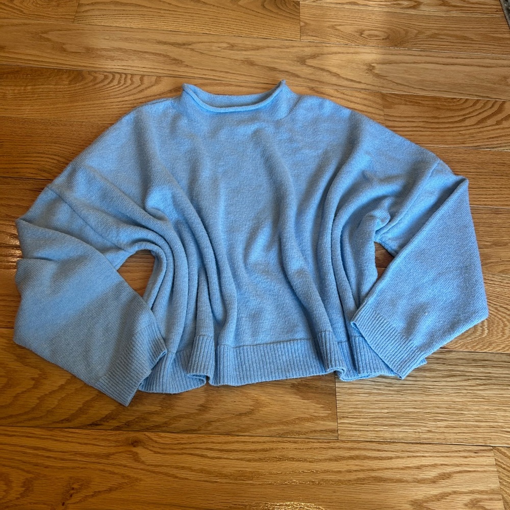 Sonoma Pastel Blue Crewneck Sweater